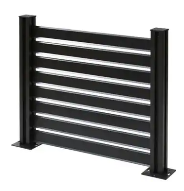 自分で作る アルミ製DIYフェンス