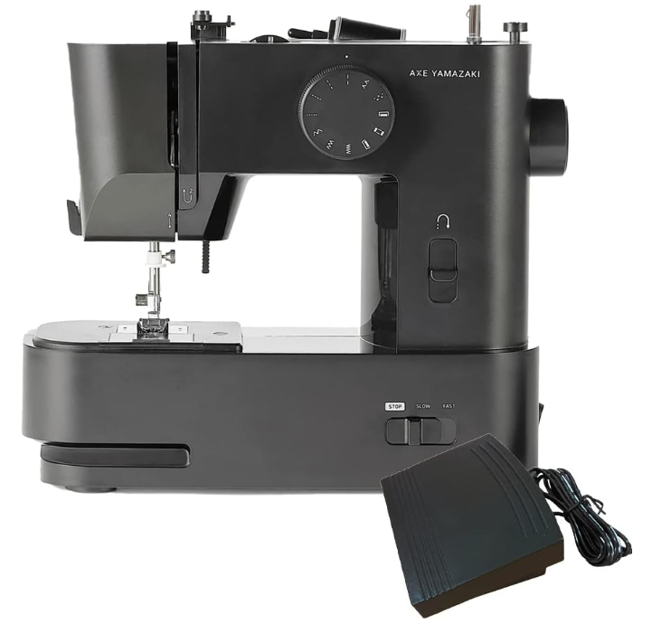 【 2023年 最新 】アックスヤマザキ【 子育てにちょうどいいミシン 】電動 ミシン 老舗日本ブランド シンプル コンパクト 小型 初心者 子育て 人気