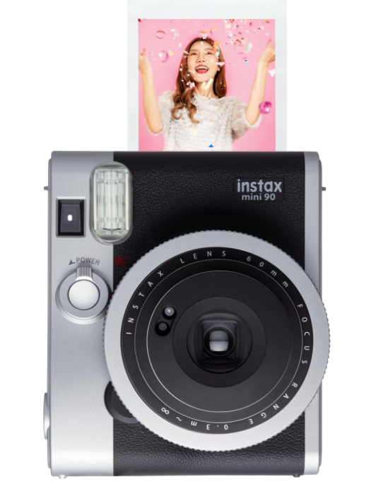 FUJIFILM インスタントカメラ チェキ instax mini 90 ネオクラシック ブラック INS MINI 90 NC
