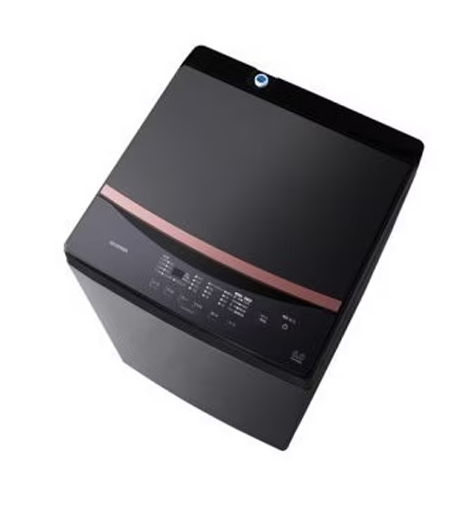アイリスオーヤマ IRIS OHYAMA IAW-T605BL-B [全自動洗濯機 6.0kg 風乾燥 ガラスふた ブラック]