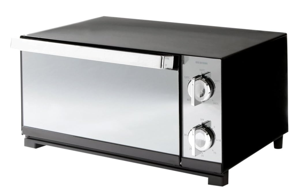 アイリスオーヤマ トースター オーブントースター 4枚焼き 温度調整無段階機能付き POT-413-B