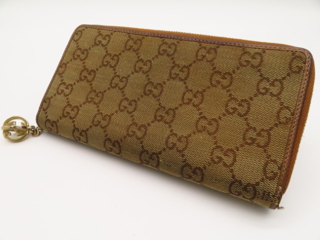 グッチ　ラウンドファスナー長財布