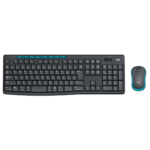 ロジクールワイヤレスキーボード・マウス コンボ 日本語配列108キー（グレー）Logicool Wireless Combo MK270MK270G