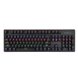 ABKO（アブコ）メカニカルゲーミングキーボード カスタマイズ可能 青軸スイッチ 英語配列K595(ｷ-ﾎﾞ-ﾄﾞ)