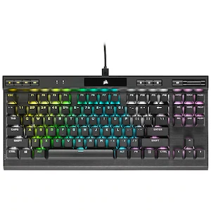 コルセアメカニカルゲーミングキーボード テンキーレス 銀軸 日本語配列K70 RGB TKL MX SPEEDCH-9119014-JP