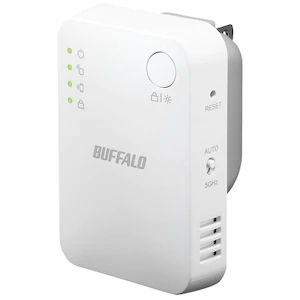 バッファロー11ac/n/a/g/b対応 Wi-Fi 中継器WEX-733DHP2
