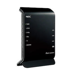 NEC
 11ac対応 867＋300Mbps 無線LANルータ
 PA-WG1200HS4