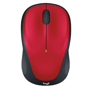 ロジクール2.4GHzワイヤレス 光学式マウス（レッド）Logicool Wireless Mouse M235M235RRD2
