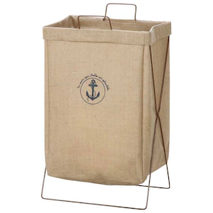 不二貿易
 麻ランドリーボックス 横型 取手付